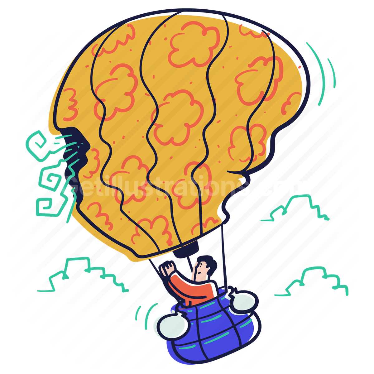 hot air balloon, danger, warning, alert, damage, emergency, landing, transportation